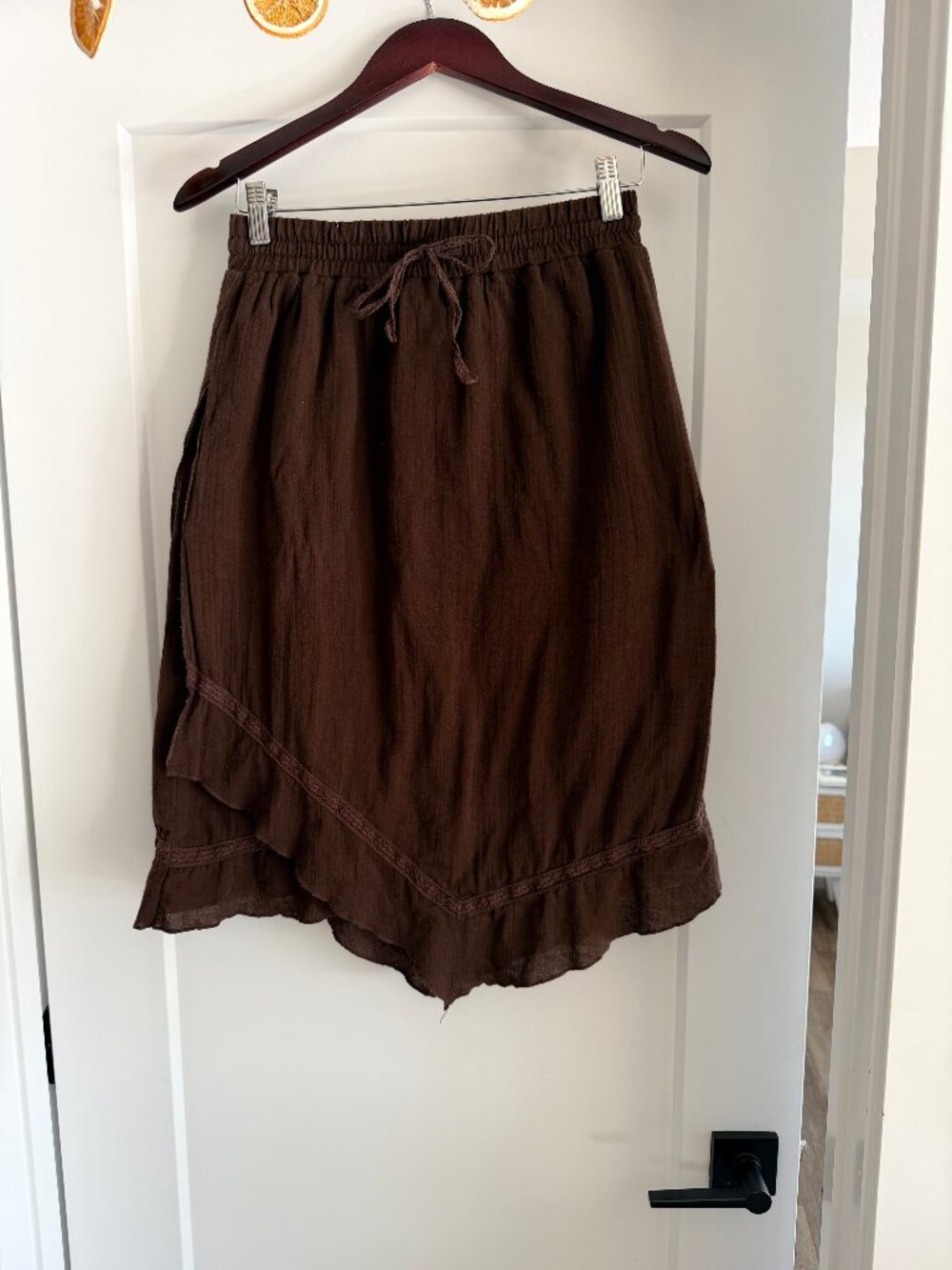 Boho Asymmetrical Midi-Skirt